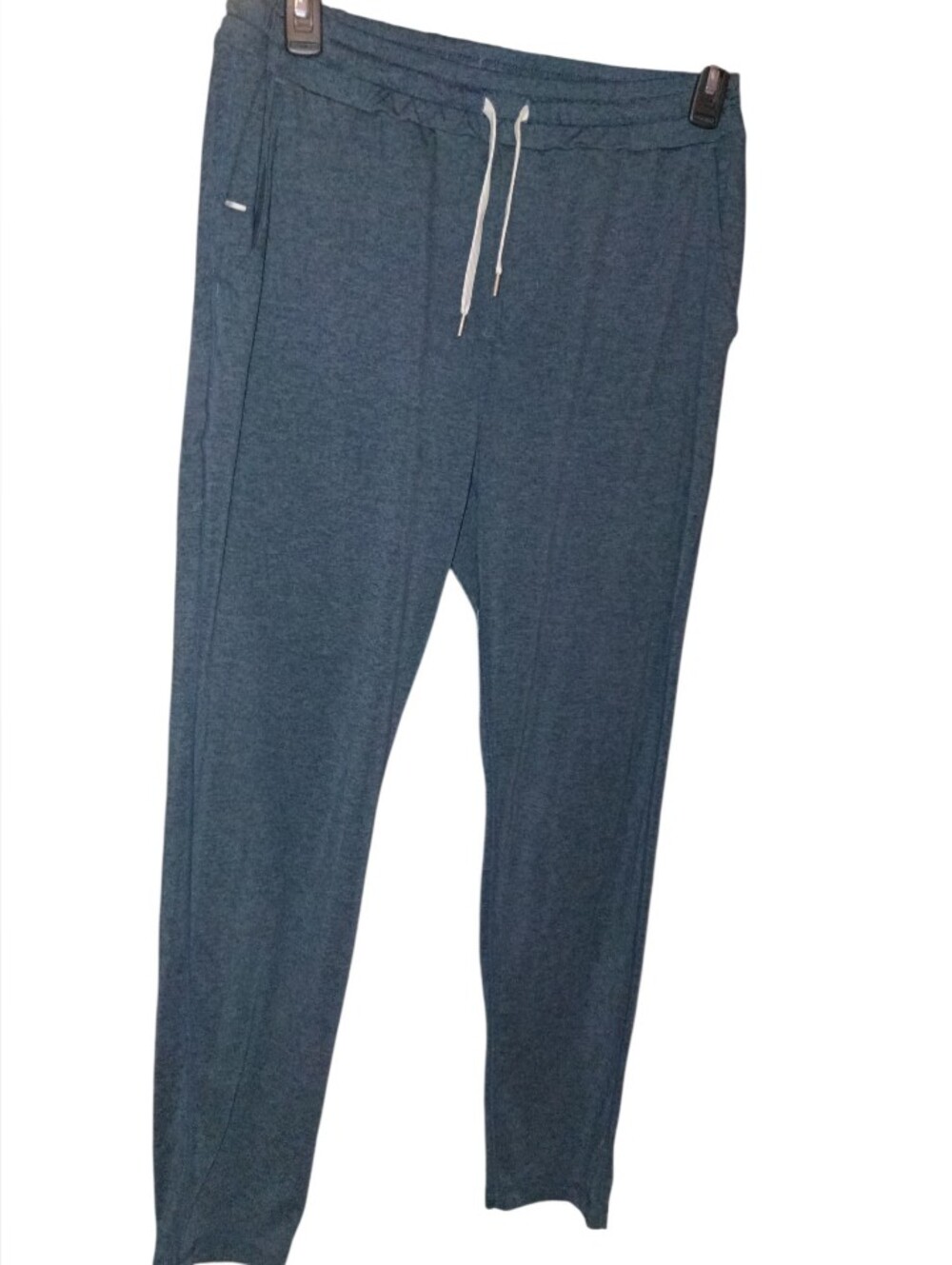 Vuori Men's Slate Blue Adjustable Waistline Tapered Bottom Joggers Size XL